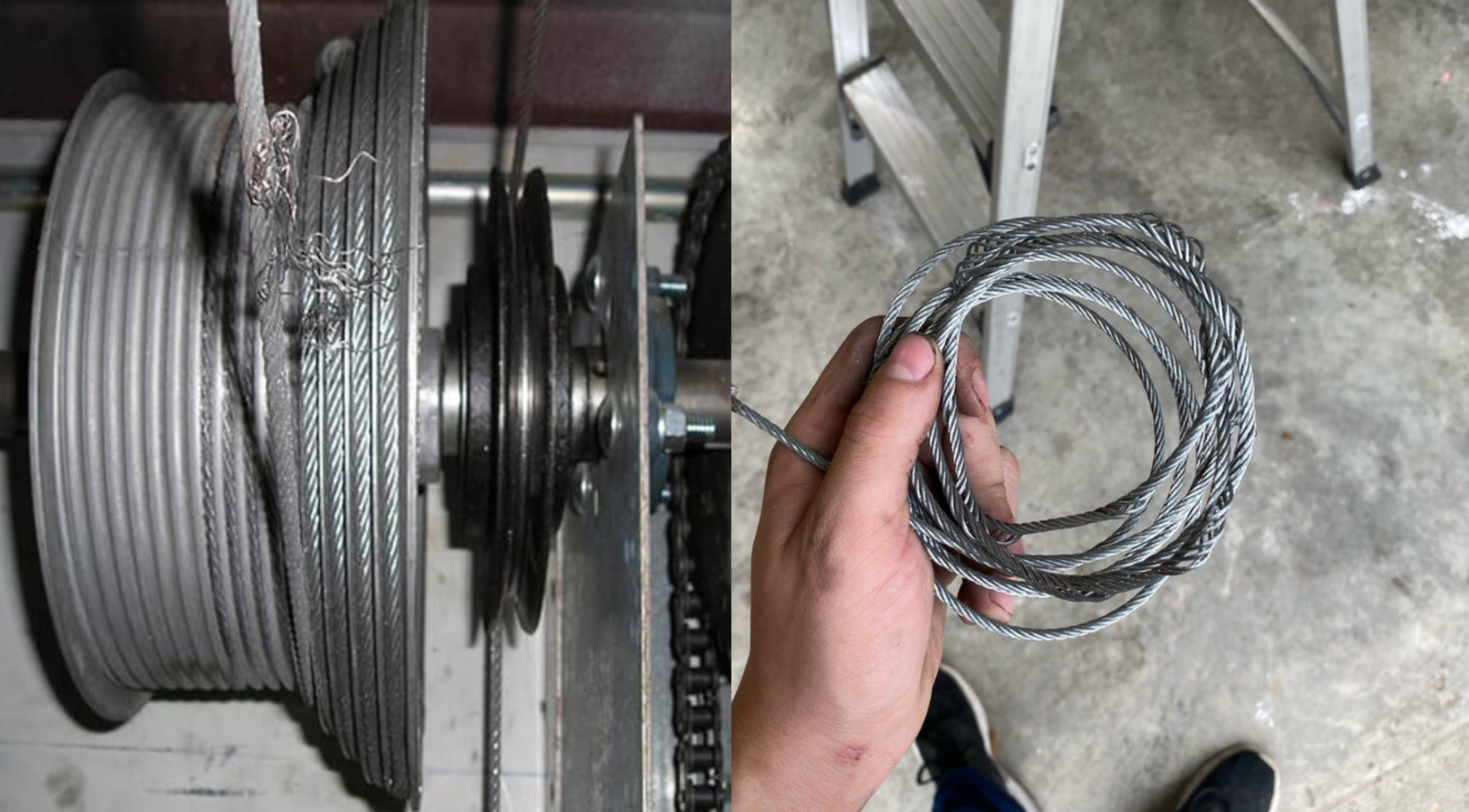Heavy-Duty Lift Cable & Roller Replacement